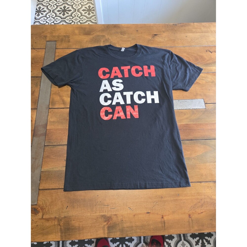 Burgess MMA Shirt M Catch As Catch Can Wrestling BJJ Jiu Jitsu Manchester NH Tee